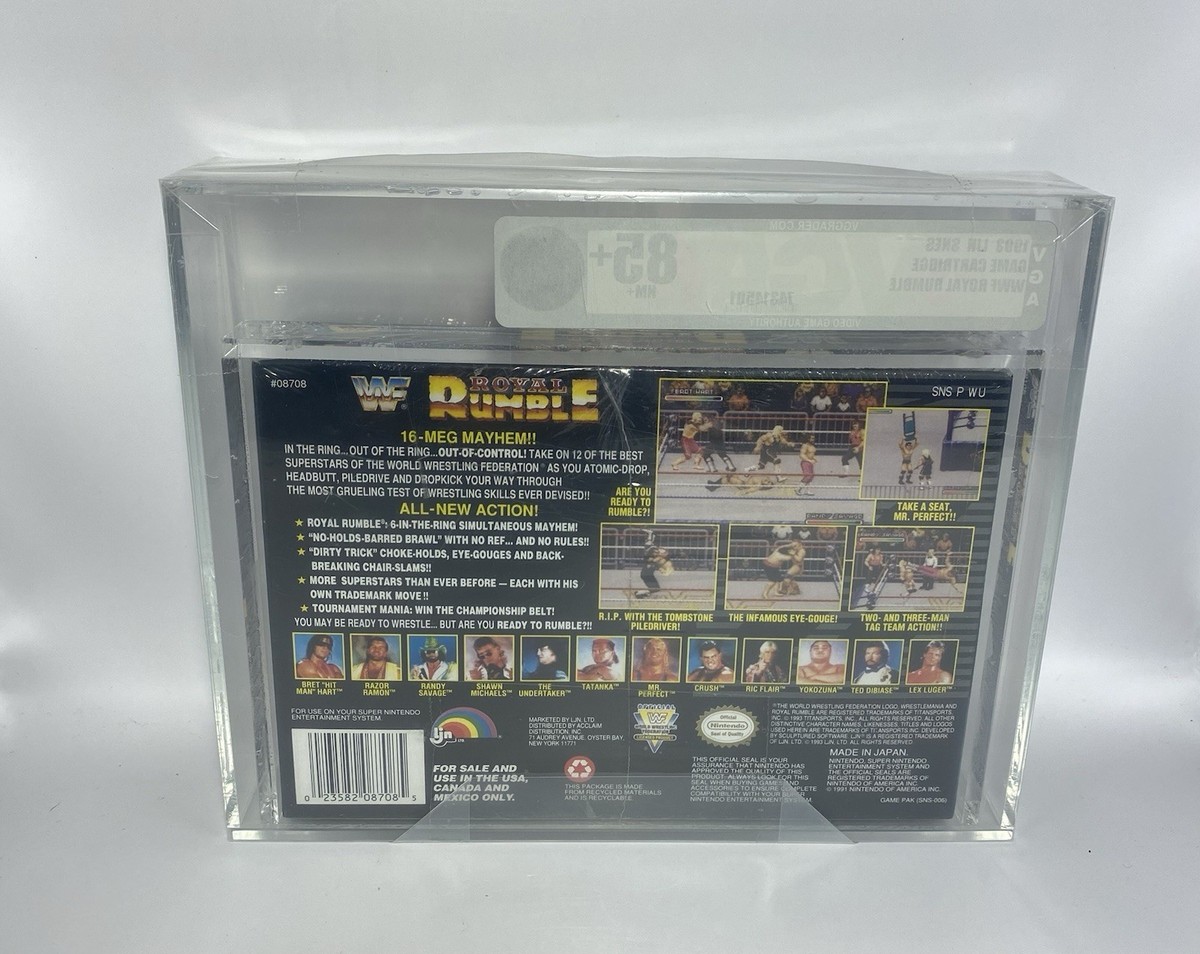 WWF Royal Rumble (Super Nintendo Entertainment System, 1993) for