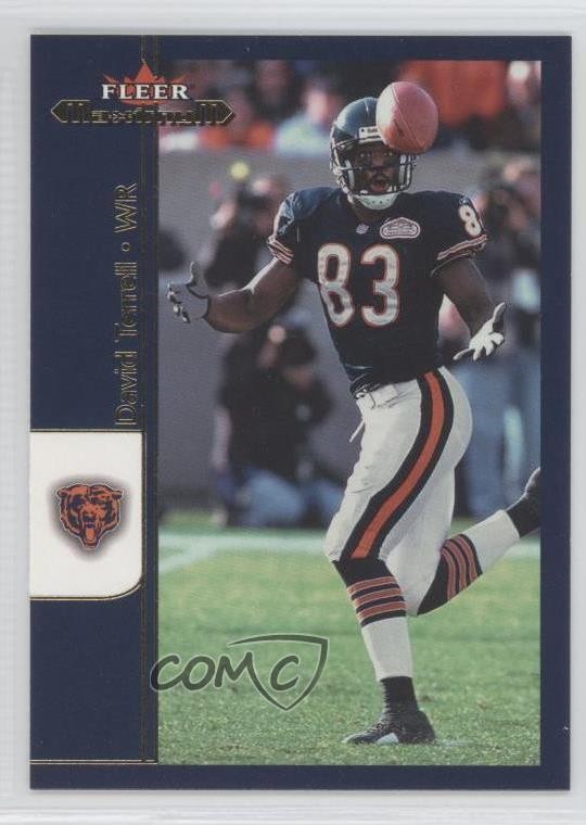 2002 Fleer Maximum David Terrell #17 0s5