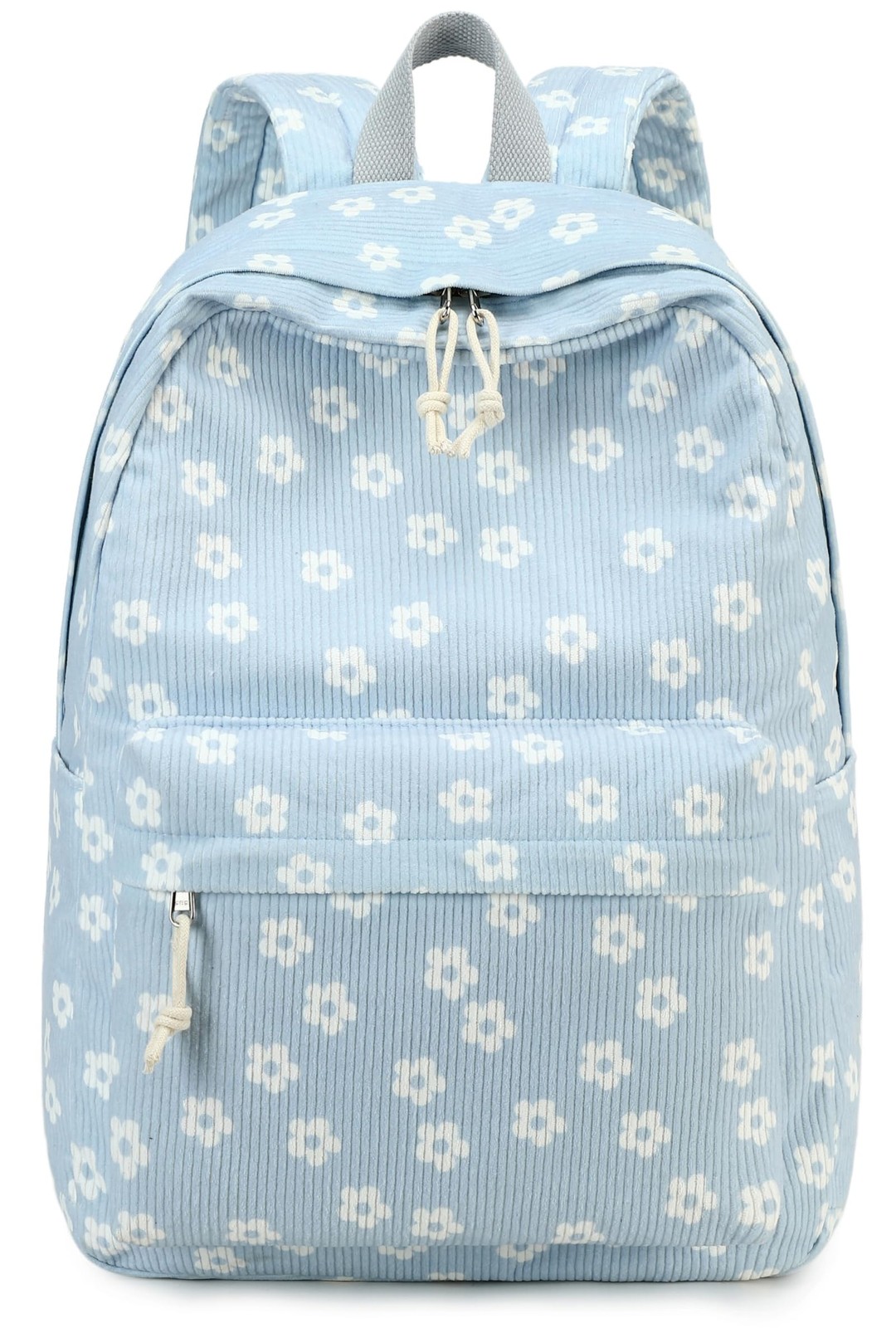 Backpack for School Girls Women, Cute Corduroy Laptop Bookbag for Kids Teens,...