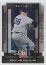 2008 Donruss Elite Extra Edition Aspirations Die-Cut 124/150 Charlie Furbush 0a1