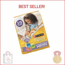 Purina 1780015021 Kitten Chow 3.15 Lb. Chicken Flavor Dry Kitten Food 10.26 per pound