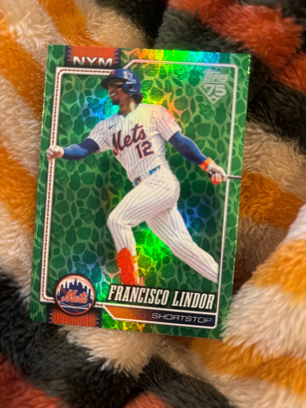 2026 Topps Series 1 - Francisco Lindor #123 Team Color Border
