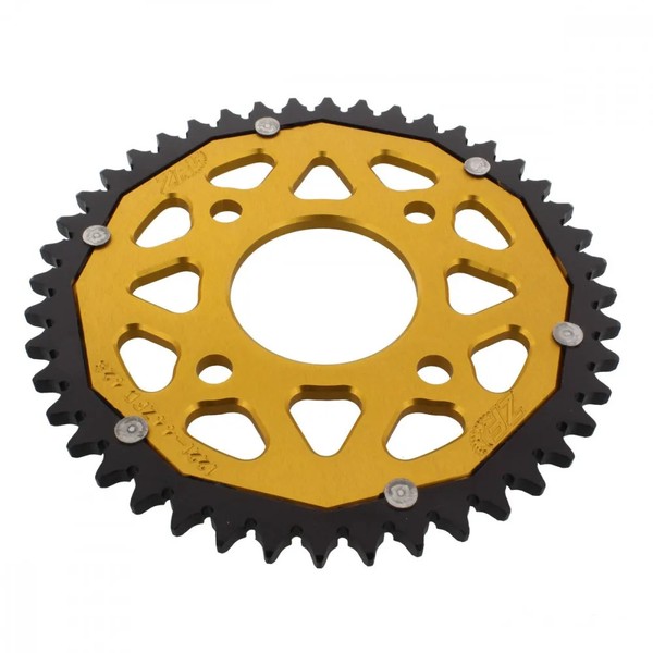 Kettenrad Alu Gold 44-ZäHne 428-Teilung FüR Honda CB 125 F Bj. 2015-2016-image