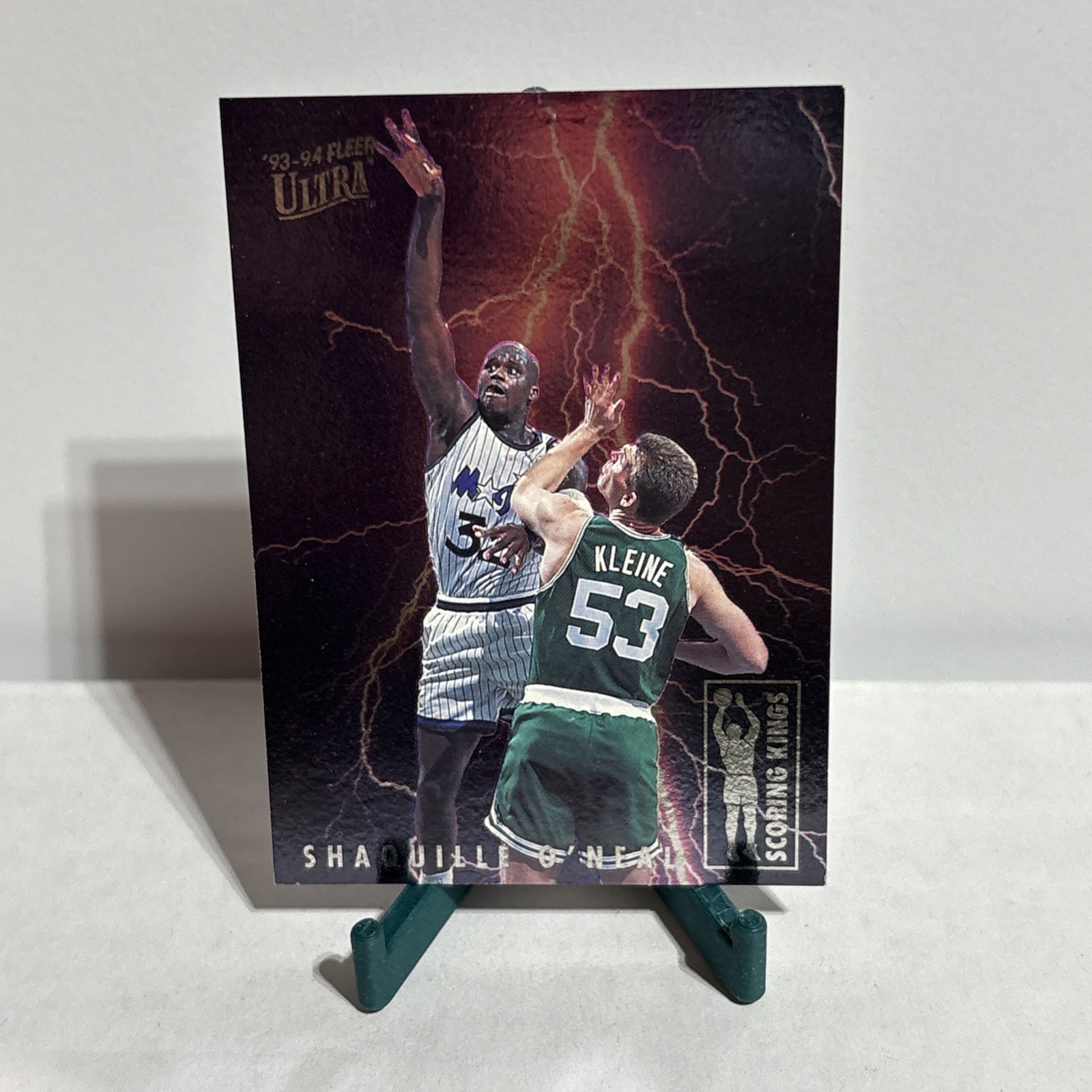 Vintage 1993 Shaquille O'Neal Fleer Ultra - Scoring Kings #8 HOF Orlando Magic