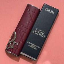 Dior Addict Case Brick Cannage Patent Leather Compact Storage