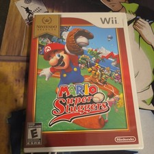 Mario Super Sluggers Game Wii 2008 Nintendo Selects Brand New Factory Sealed 