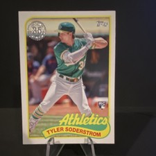 Topps 2024 1989 Insert Tyler Soderstrom #89B-100 Rookie Athletics