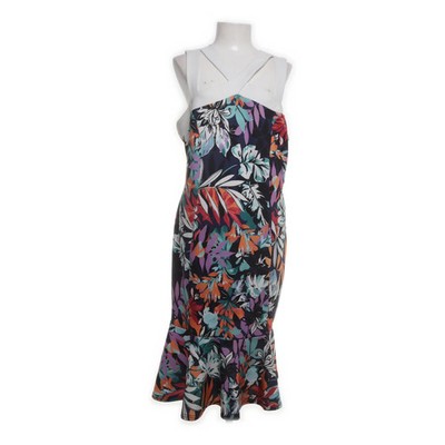 Bodyflirt Boutique, Kleid, Größe: 44/46, Blau/Mehrfarbig #c0k