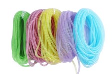 75 Yards Mesh Tube for Craft Deco Flex for Wreaths Cyberlox CRIN Crafts 8mm 3...