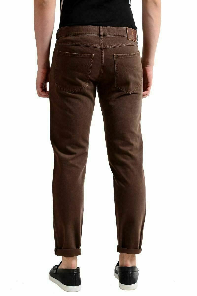 Brunello Cucinelli Men's Brown Slim Fit Jeans US 38 IT 54 | eBay