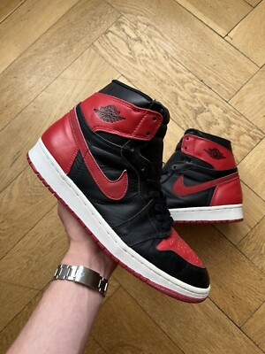 1995 Nike Jordan 1 Bred US12 EU46 Vintage