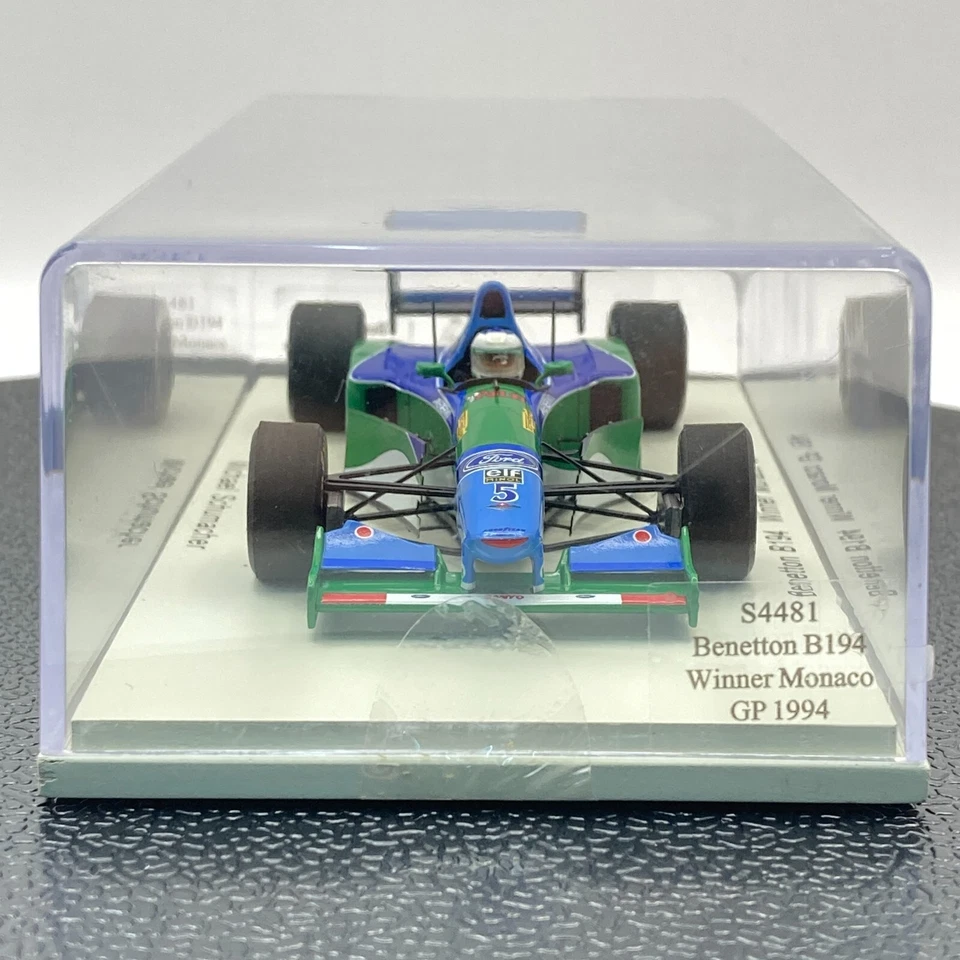 SPARK 1/43 Benetton B194 Winner Monaco GP 1994 Michael Schumacher resin S4481 - Image 4 of 4