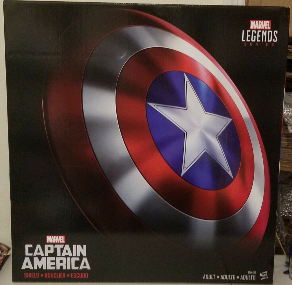Marvel Legend Series Captain America Shield Brand New 1:1 Hasbro