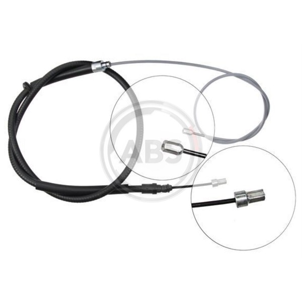 A.B.S. Handbremsseil Bremsseil Links Rechts FüR Renault Megane III SchräGheck-image