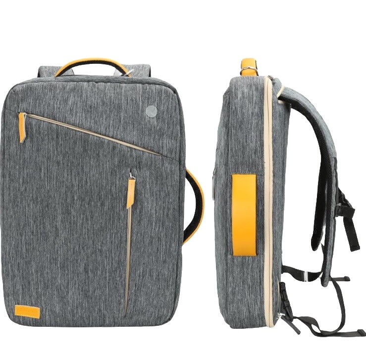 Convertible Backpack Briefcase Messenger Fits 17”… - image 3