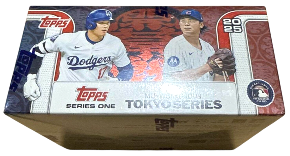 2025 Topps MLB World Tour Tokyo Series Exclusive Sealed Box
