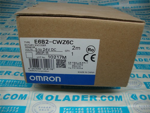 1PC New Omron E6B2-CWZ6C 360P/R E6B2CWZ6C Rotary Encoder - Picture 3 of 3