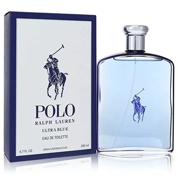 Polo Blue by Ralph Lauren 6.7 oz / 200 ml Eau De Parfum Spray Men, NEW,  SEALED