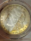 1896 $1 Morgan Dollar PCGS MS65 Toned