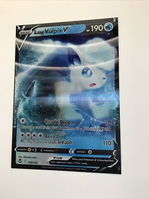 Pokemon TCG: Silver Tempest 3D Lenticular Promo Poster! Rare Lugia V Huge