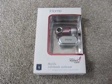 Brand New iHome Mylife Notebook Webcam 5.0MP Pink IH-W312NP