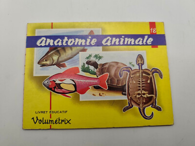 Volumetrix / PÄDAGOGISCHES HEFT 18 / Tieranatomie 1965 EO