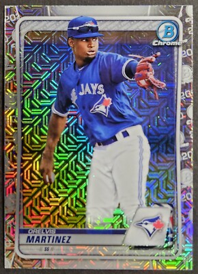 2020 Bowman Chrome Prospects Mega Box Mojo Refractor #BCP-245 Orelvis Martinez