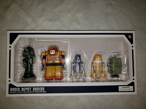 NEW Disney Star Wars Galaxy’s Edge Droid Depot 5 pack Galaxy's Edge Exclusive 
