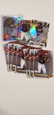 2022 Bowman Chrome Lot Of 10 Lonnie White Jr Pittsburgh Pirates Ascensions Aqua