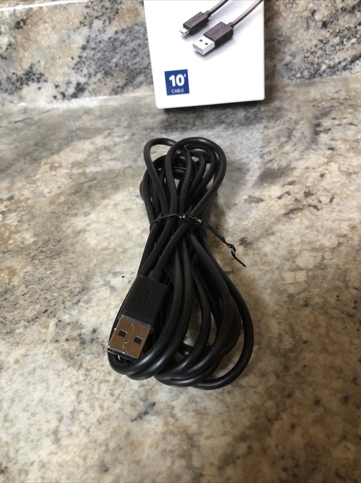 Open Box Insignia Charging and Sync Micro USB cable 10’ - Image 4 of 4