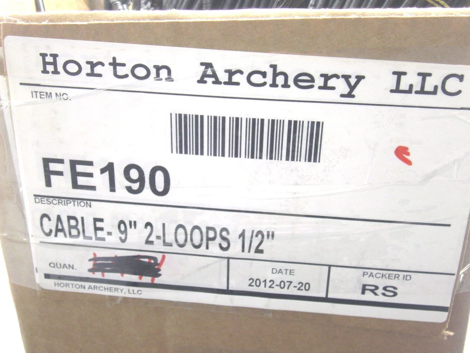 New Horton Crossbow  9' cable string slave press archery  yoke Fe190  - Image 4 of 4