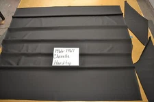 1966 66 1967 67 CHEVELLE & SS 2 DOOR HARDTOP BLACK TIER GRAIN HEADLINER USA MADE