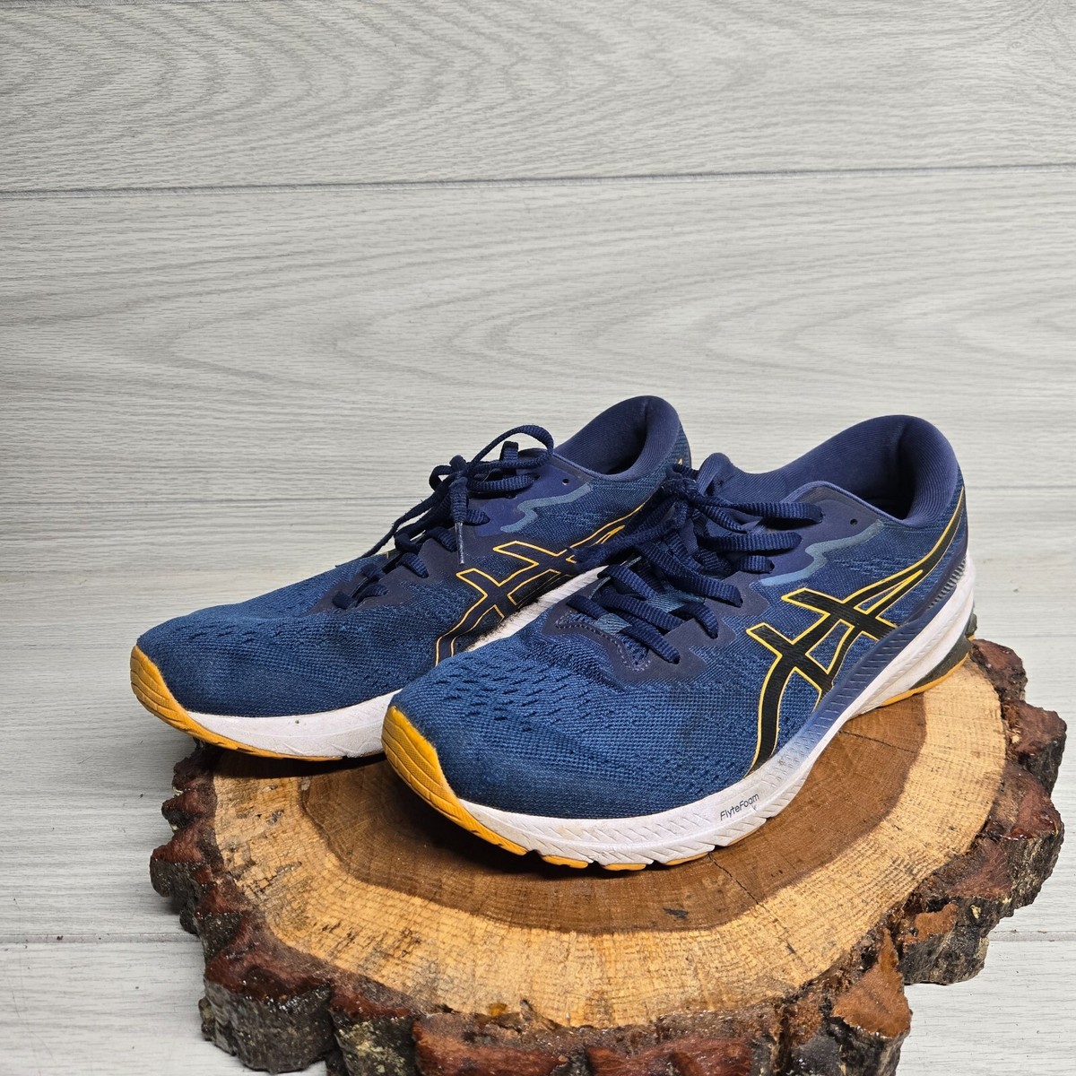 Asics Running Shoes Blue Navy Lightweight F960622 Sneakers Adult