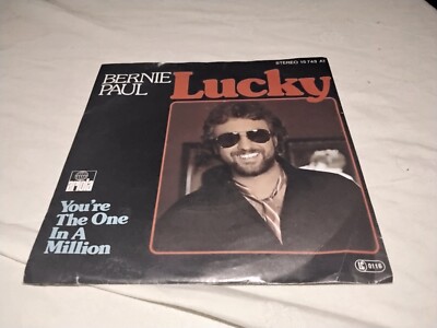 Vinyl Single Bernie Paul Lucky 