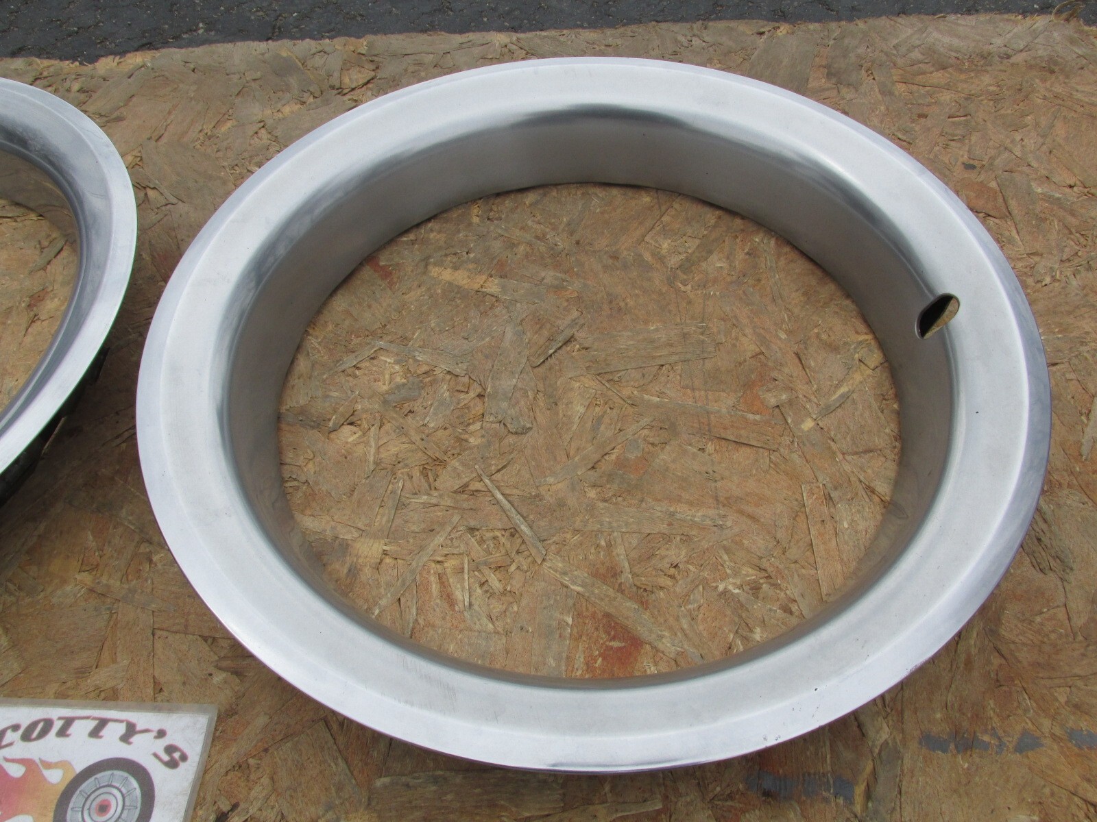 1970'S80'S CHEVY PICKUP TRUCK K5 BLAZER RALLY WHEEL 15" TRIM RINGS