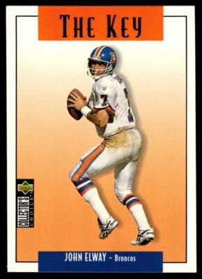 1995 Upper Deck Collector's Choice The Key John Elway #U67