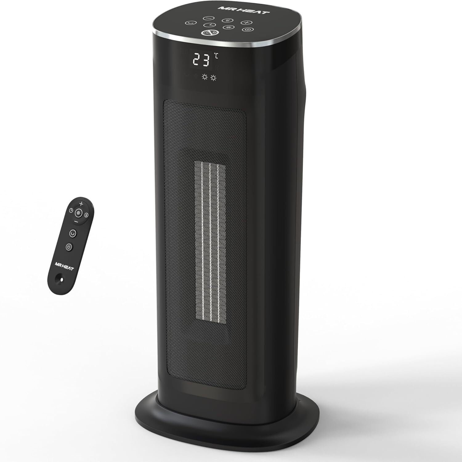 2000W Electric Heater Energy Efficient Thermostat Oscillating Remote Control