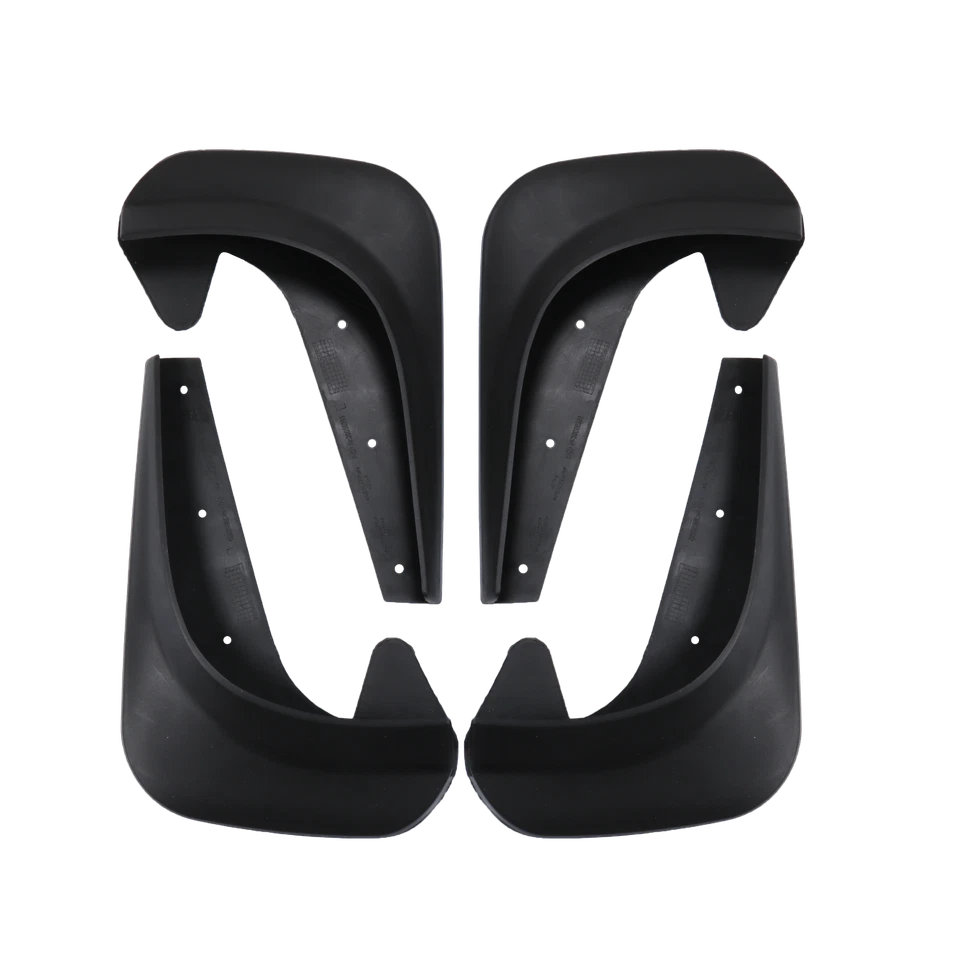 4PCS EVA Plastic Wearing Mud Flaps Splash Guards For Car Front & Rear Fender - Imagem 4 de 4