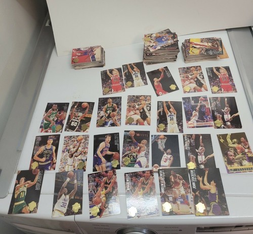 Fleer 94-95 Basketball Cards Roughly 290 Pieces Open Box - Picture 2 of 3