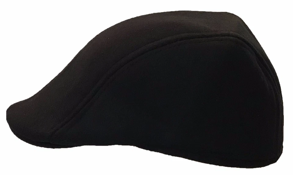 Kids IVY Solid Newsboy Duckbill Cabbie Children Boy Girl Black Warm Cap Hat - Image 4 of 4