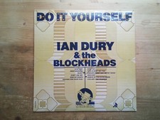 Ian Dury & Blockheads Do It Yourself Very Good+ Vinyl LP Record Album SEEZ15