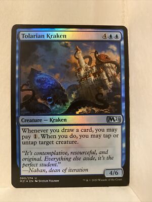MTG Tolarian Kraken Core Set 2021 080/274 Foil Uncommon NM | eBay
