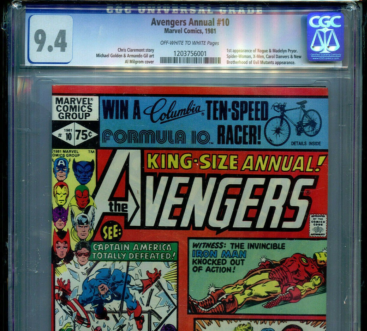 MARVELallure アントマン&ワスプサインカード CGC AUTO10