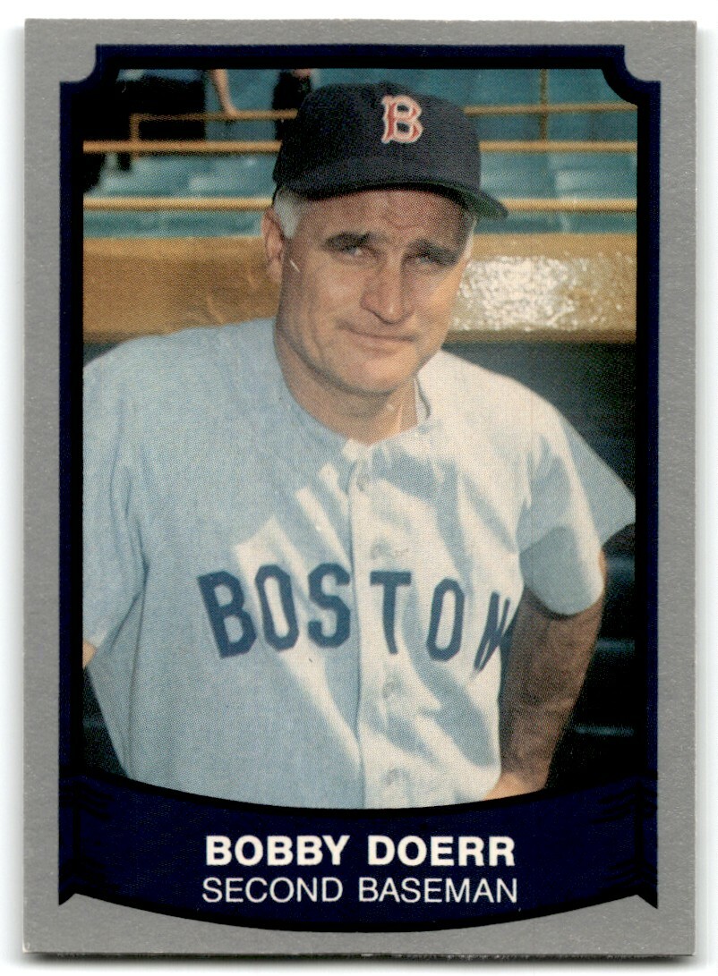 1989 PACIFIC LEGENDS II BOBBY DOERR BOSTON RED SOX #150