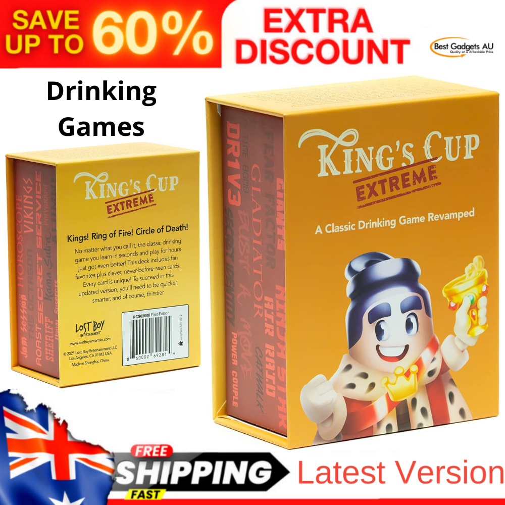 Kings Cup Extreme Drinking Card Games for Adults Couples Bachelorettes  Party Toy | eBay