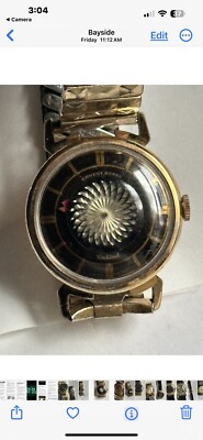 Vintage ernest borel man watch kaleidoscope-Runs
