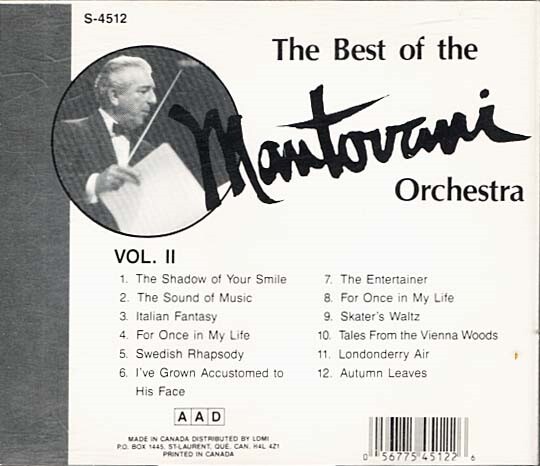 クラシック Fascinating Mantovani Collection Mantovani And His Orchestra – Fascinating Mantovani