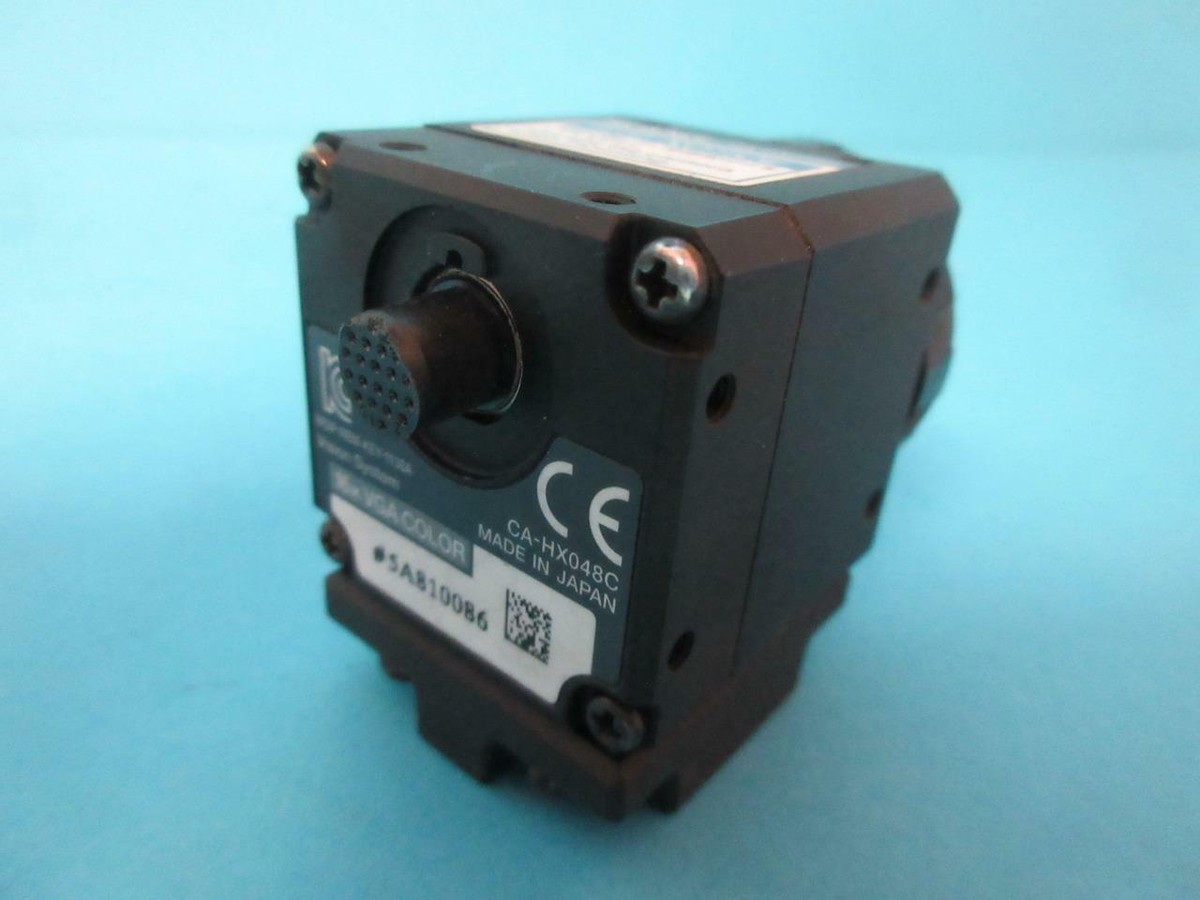KEYENCE CA-HX048C HIGH-SPEED MACHINE VISION COLOR CAMERA 16x KEYENCE CA-HX048C HIGH-SPEED MACHINE VISION COLOR CAMERA 16x