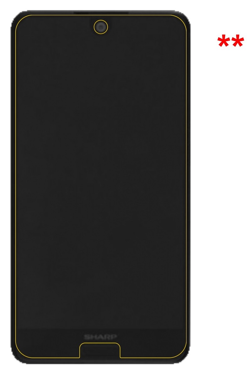 2x Pellicola per Sharp Aquos S2 Protettiva Protezione Vetro