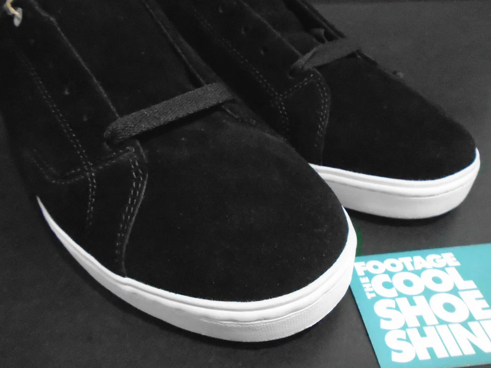 2014 DVS ZAPATOS REVIVAL SC MARTY MURAWSKI MUESTRA GAMUZA NEGRO BLANCO PANDA Dunk 9 Foto 3 de 4